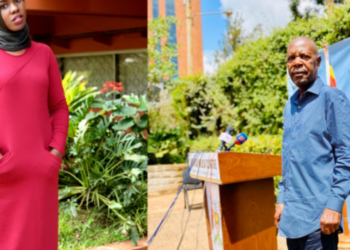 Faridah Nakazibwe Tickles Ofwono Opondo’s Inner Feelings, Makes Him Blush As She Openly Labels Him A Cute Man