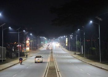 Street lights bring hope of security in Kamwokya slum