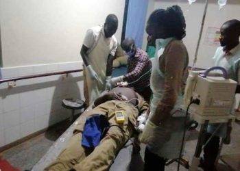 Four police officers hospitalised after machete attack in Manafwa