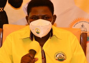 Namayanja addresses media ahead of Museveni Nomination