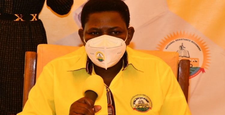 Namayanja addresses media ahead of Museveni Nomination