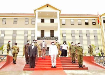 H.E President Yoweri Kaguta Museveni has today commissioned the new Special Forces Command headquarters in Entebbe.