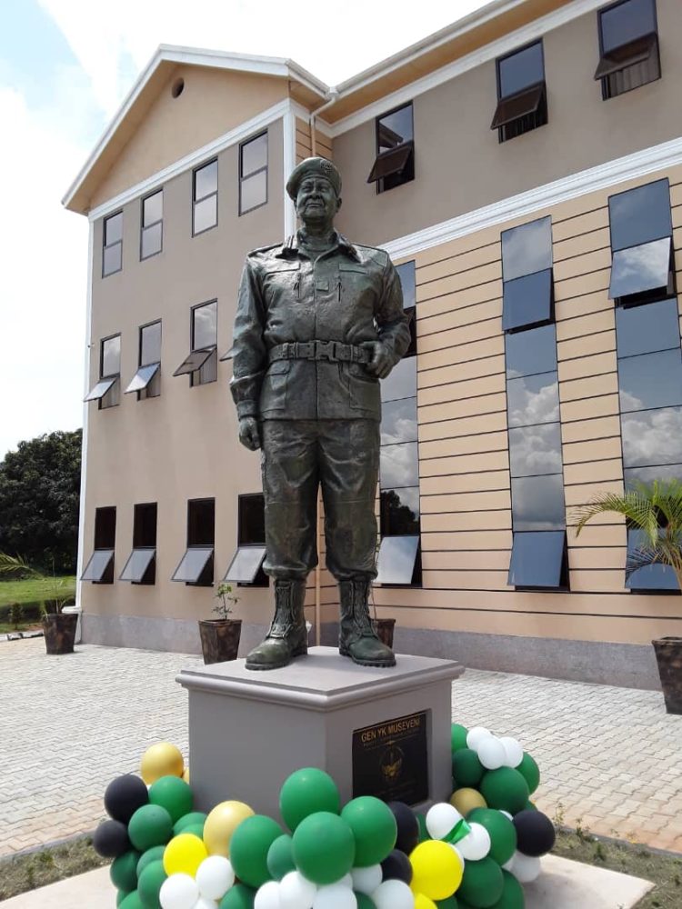 Special Forces Command unveils Museveni’s statue