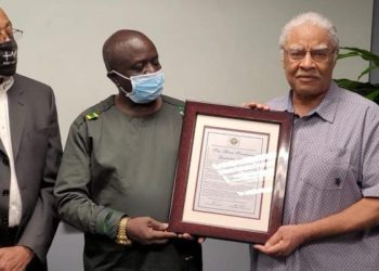 Museveni awarded in the US