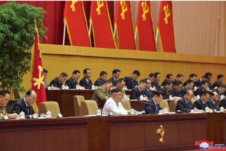 H.E. Kim Jong Un guides the Sixth Conference of Cell Secretaries of the Workers’ Party of Korea (April,2021)