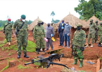 Gen Kainerugaba Visits UPDF Detach Attacked by CODECO Rebels