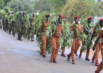 Joint security forces, Leaders Mark Tarehe Sita In Karamoja Sub region