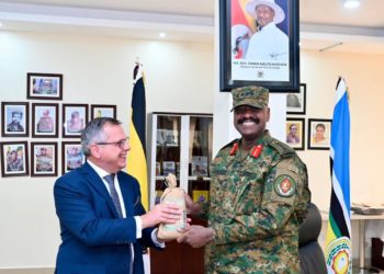 Belgium Ambassador to Uganda Discusses Bilateral Relations with Gen Kainerugaba