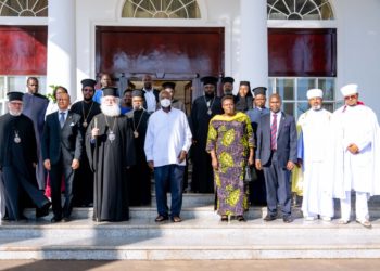 Fostering Unity and Religious Harmony: President Museveni Hosts Pope Theodore II