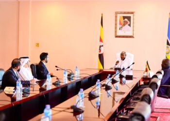 Museveni Meets with UAE Minister of State for Foreign Affairs