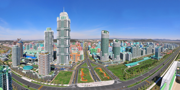 Ryomyong street, Pyongyang