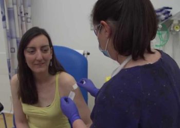 UK vaccine trial volunteer says she is ‘doing fine’ after online death rumours