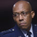 Air Force general confirmed as first black chief of a U.S. military service