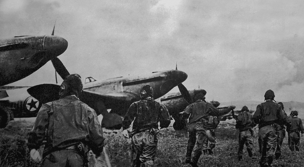 KPA pilots rushing to make a sortie