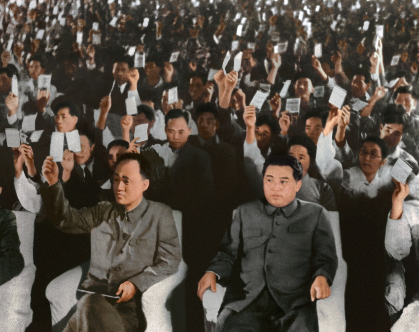 Kim Il Sung elected as Premier of the Cabinet at the First Session of the Supreme People’s Assembly of the DPRK September Juche 37 (1948)