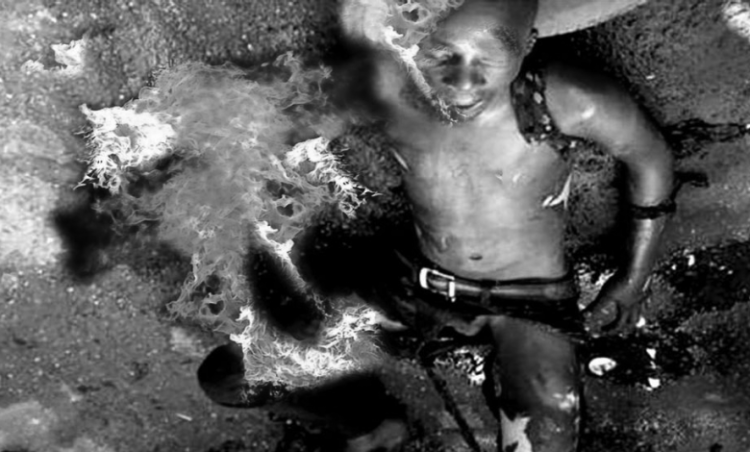 Another Boda Boda Rider Sets Self Ablaze At Police Station