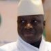 Former Gambian President Yahya Jammeh. AFP PHOTO