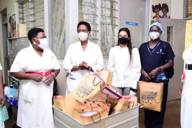 Ruparelia Foundation Donates To Sick Children at Mulago Hospital