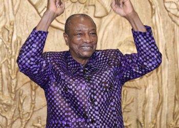 Guinea President Alpha Condé wins re-election with 59.5% of vote