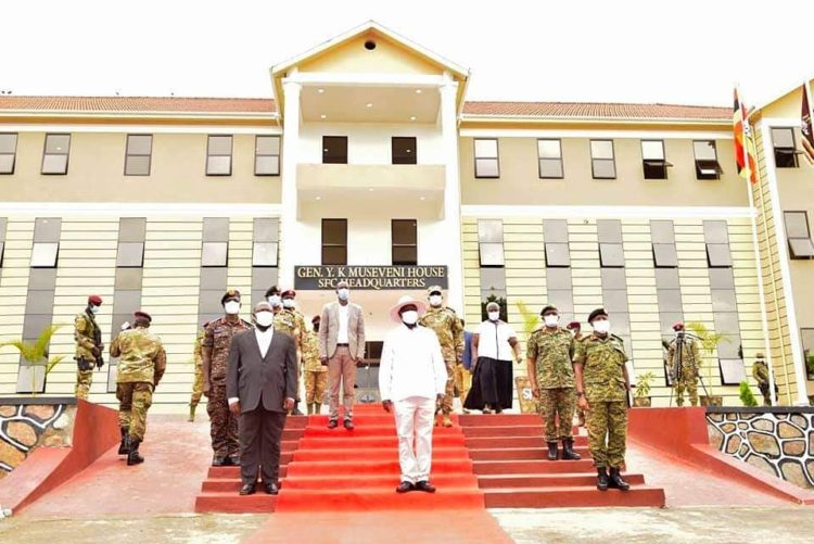 H.E President Yoweri Kaguta Museveni has today commissioned the new Special Forces Command headquarters in Entebbe.