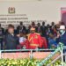 President Museveni graces the swearing-in of President Magufuli.