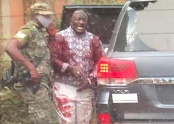 Gen Katumba extends gratitude to Bodaboda man and his Bodyguard Sgt Khalid