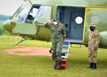 Gen Kainerugaba Visits UPDF Detach Attacked by CODECO Rebels