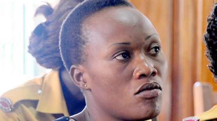 WOMAN WHO WAS CONVICTED FOR MURDER OF FORMER ARMY COMMANDER GEN. KAZINI IS OUT OF LUZIRA PRISON AFTER SERVING A 14 YEAR JAIL TERM