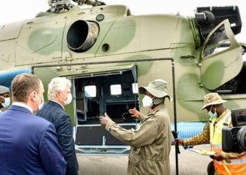 Gen. Museveni commissions first ever overhauled and upgraded Russian Type helicopter in sub-Saharan Africa