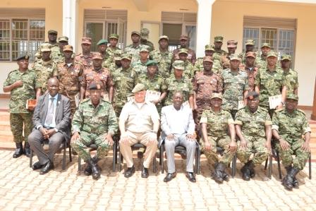 Empowering Legal Excellence: UPDF Legal Training Centre Graduates 29 Soldiers
