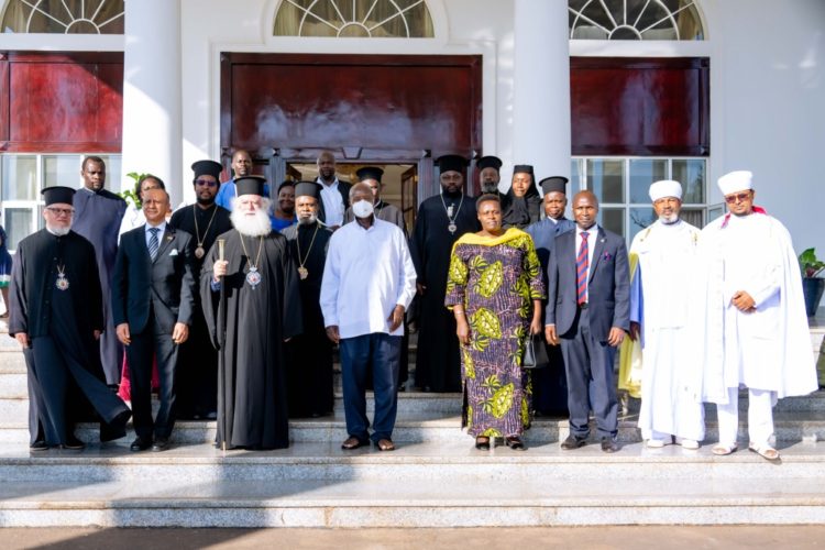 Fostering Unity and Religious Harmony: President Museveni Hosts Pope Theodore II