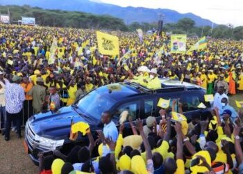 Museveni Orders Swift Overhaul of Karamoja Roads, Unveils Major Infrastructure and Social Development Plans at Moroto Rally